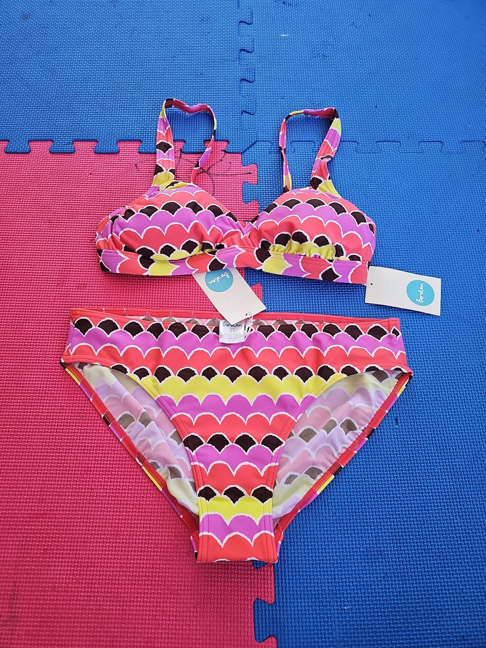 Nwt Boden Bikini Swimsuit Set Size 8